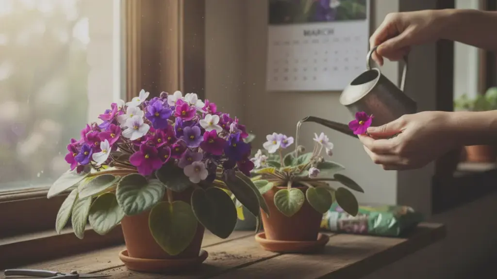 Diese zarte Zimmerpflanze erwacht im März. Ein einfaches Ritual sichert Blüten bis in den Sommer