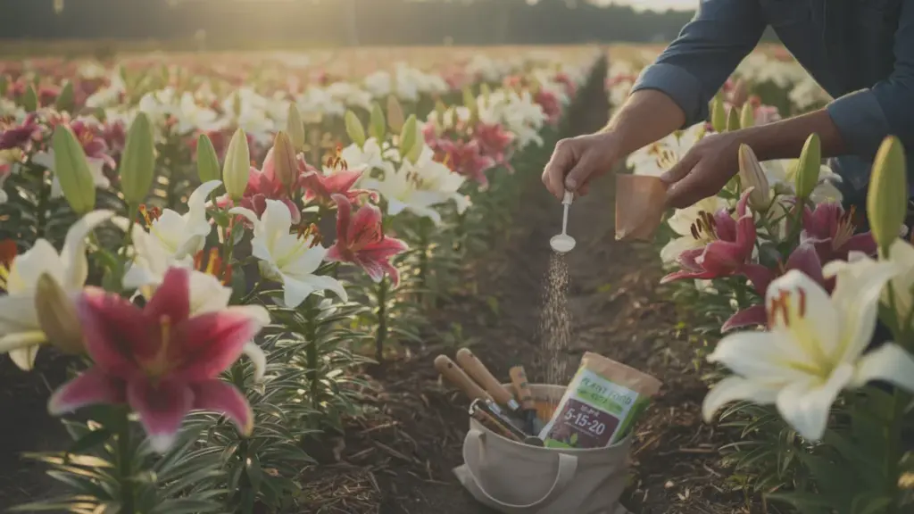 Dünger für orientalische Lilien: So ernähren Sie sie richtig für reiche Blüte
