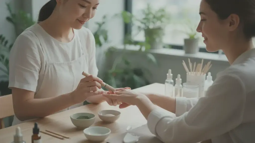 Warum immer mehr Frauen die japanische Maniküre Gelnägeln vorziehen