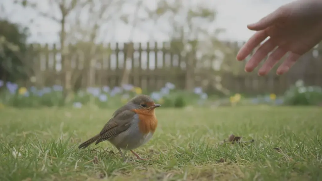 Warum ein Vogel im März auf dem Boden sitzt und dabei gar nicht in Gefahr ist